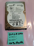 Seagate 500 GB Hard Disk 2.5" Wiped, Tested, 100% Health.