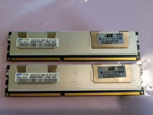 Samsung 2 x 8GB 2Rx4 PC3-10600R-09-10-E1-P0 Server RAM Memory.