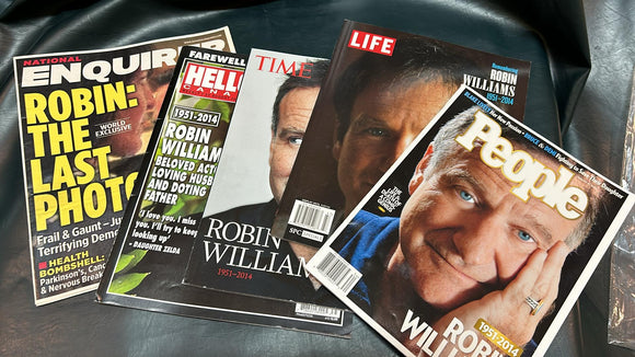 Robin Williams Memorial Magazines - Set