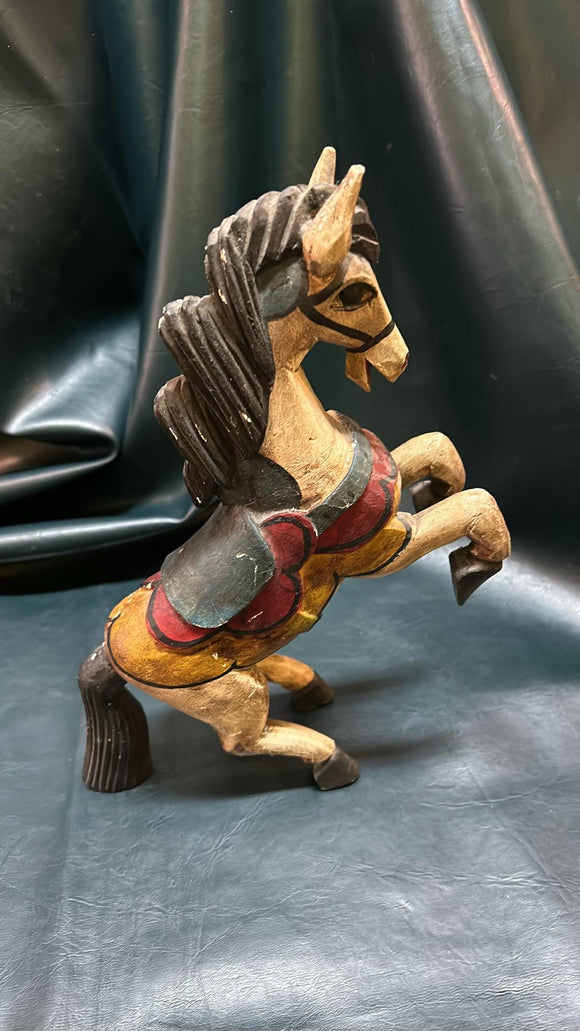 Vintage Carousel Horse Statue