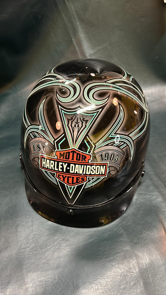 Vintage Harley Davidson Helmet