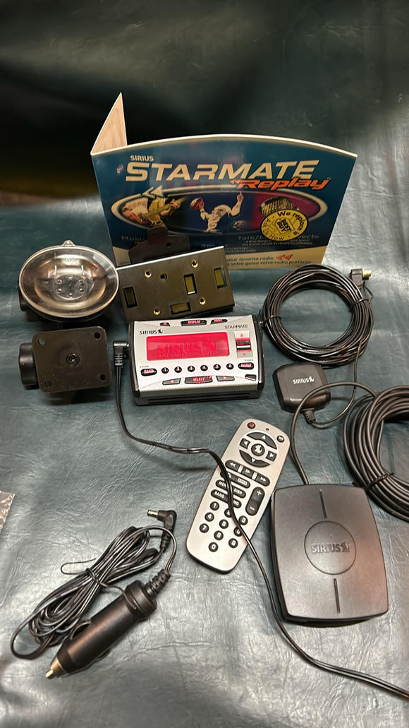 Sirius Starmate Replay Radio