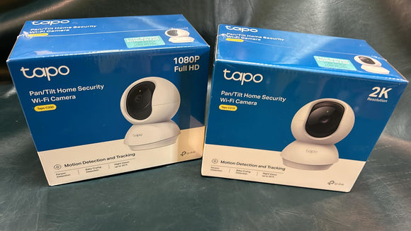 TAPO Pan/Tilt Security Wifi Cameras