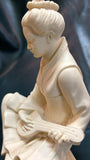 Vintage A. Gianelli Alabaster "Geisha" Statuette