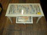 Hand Made Epoxy And Wood Coffee Table