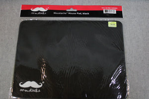 Moustache Mouse Pad - Black